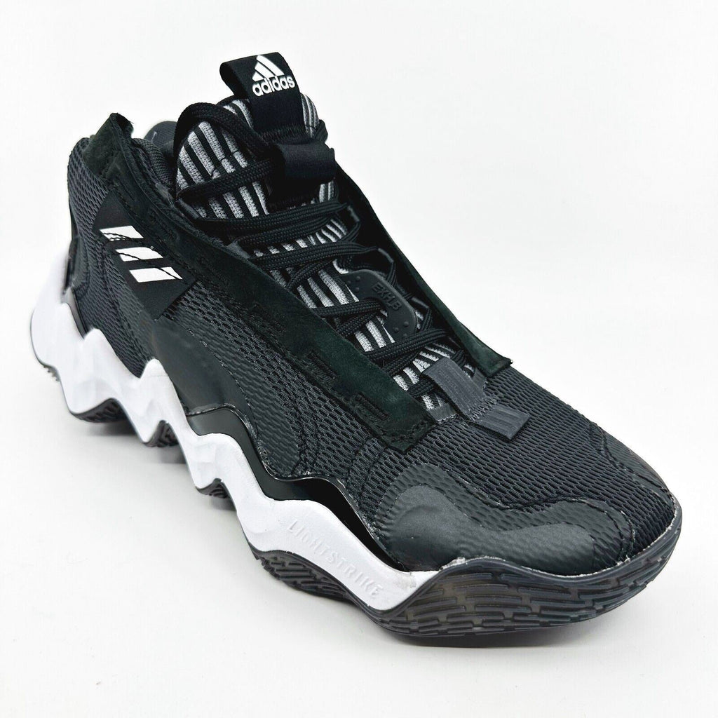 Adidas Exhibit B Candace PE Black White Womens Basketball Sneakers GZ2349