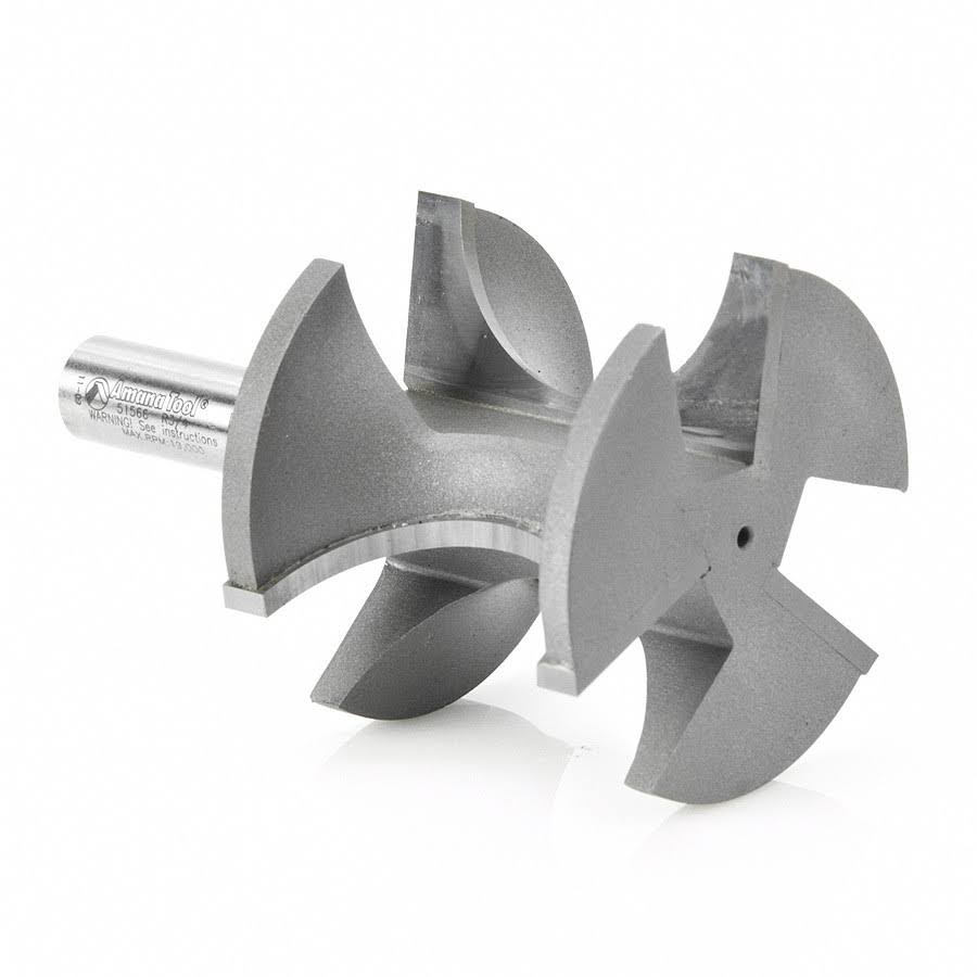 Carbide Tipped Bullnose 3/4 Radius x 2-3/8 Dia x 2 inch x 1/2 Shank F10676