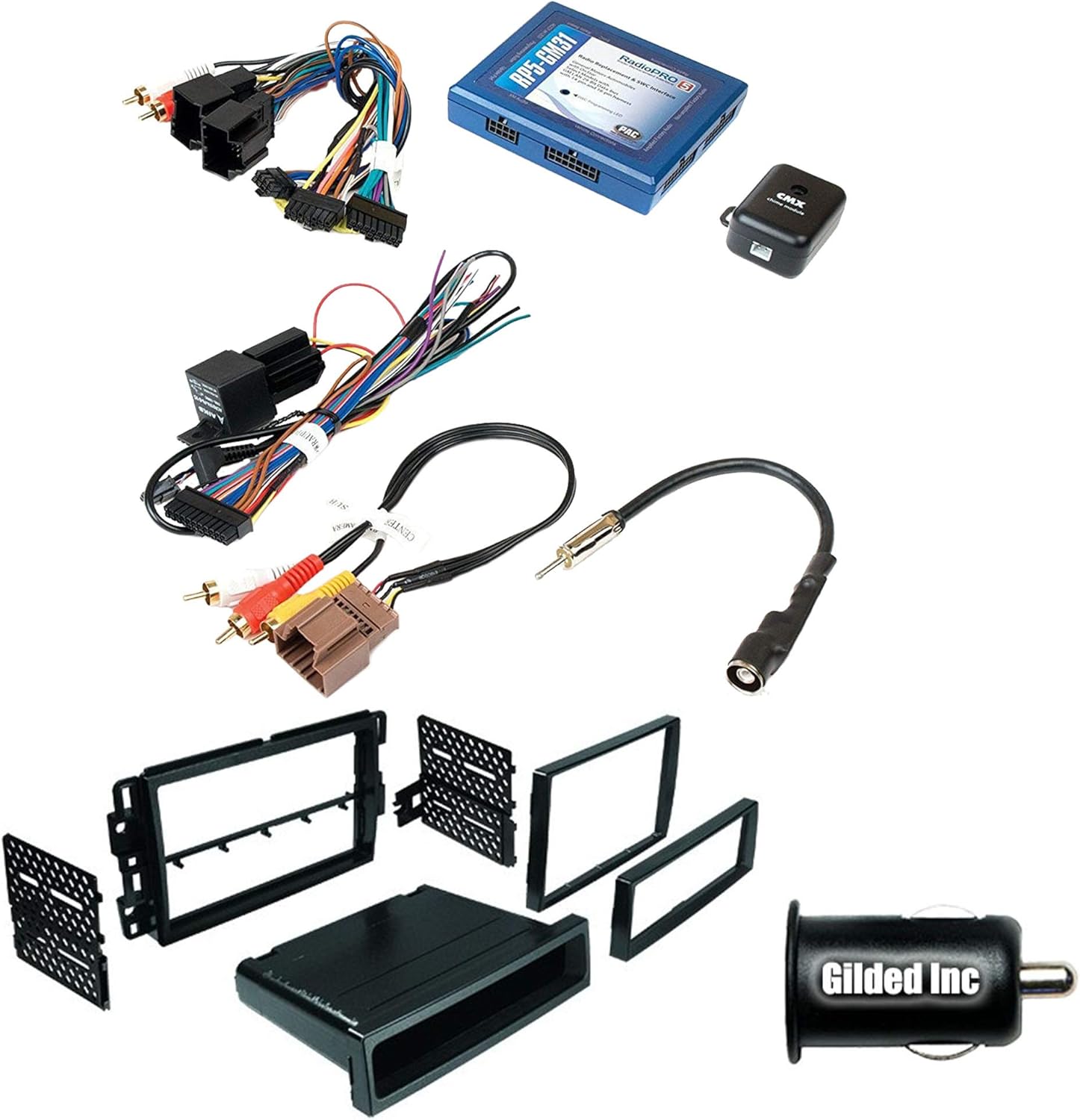 Radio Replacement Interface with Built-In OnStar Package A157