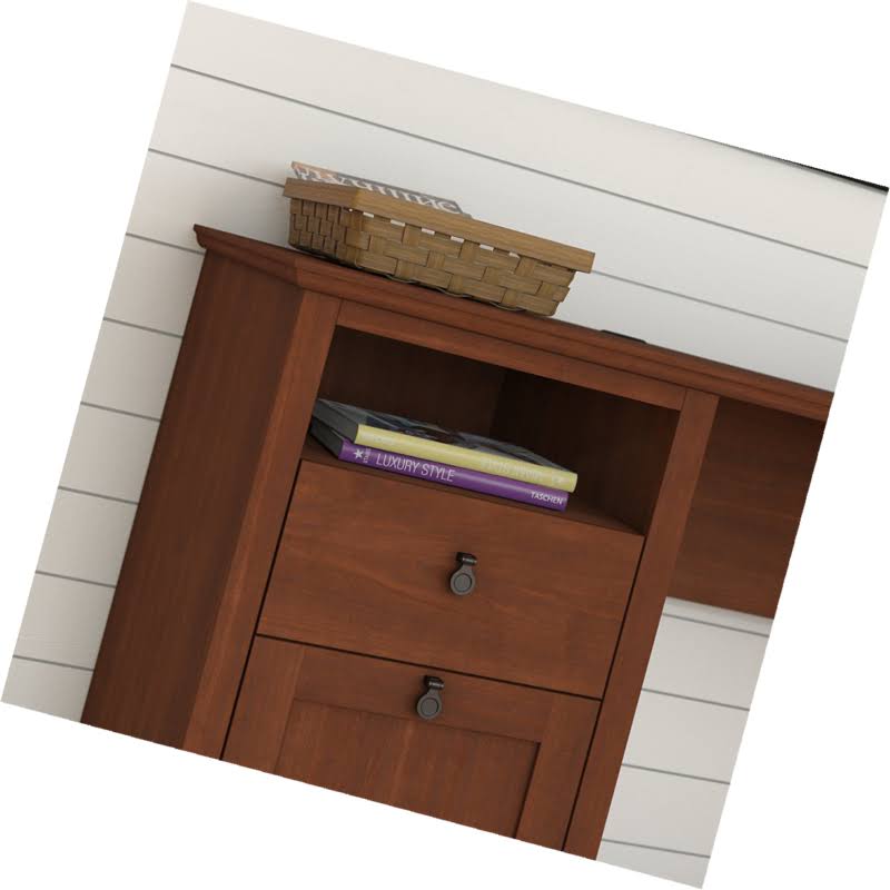 L Shaped Desk with Lateral File Cabinet I834
