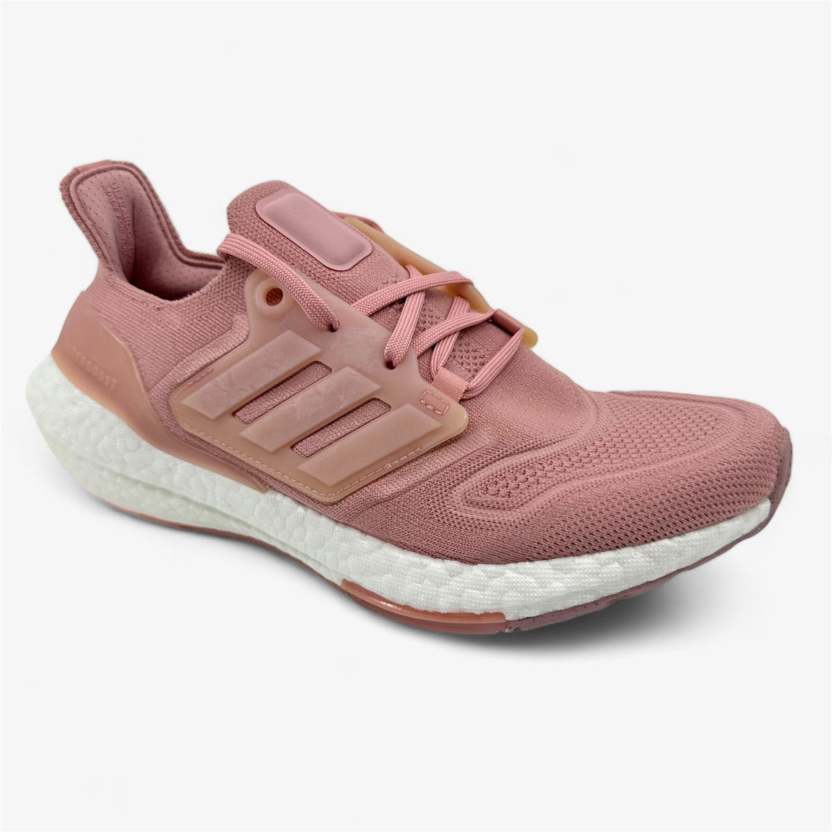 Adidas UltraBoost 22 Mauve Pink White Womens Size 8 Athletic Sneaker (GX5592)