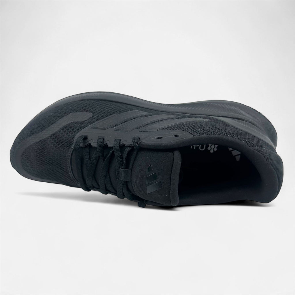 Adidas Runfalcon 5 Triple Black Womens Athletic Sneaker (IE8828)
