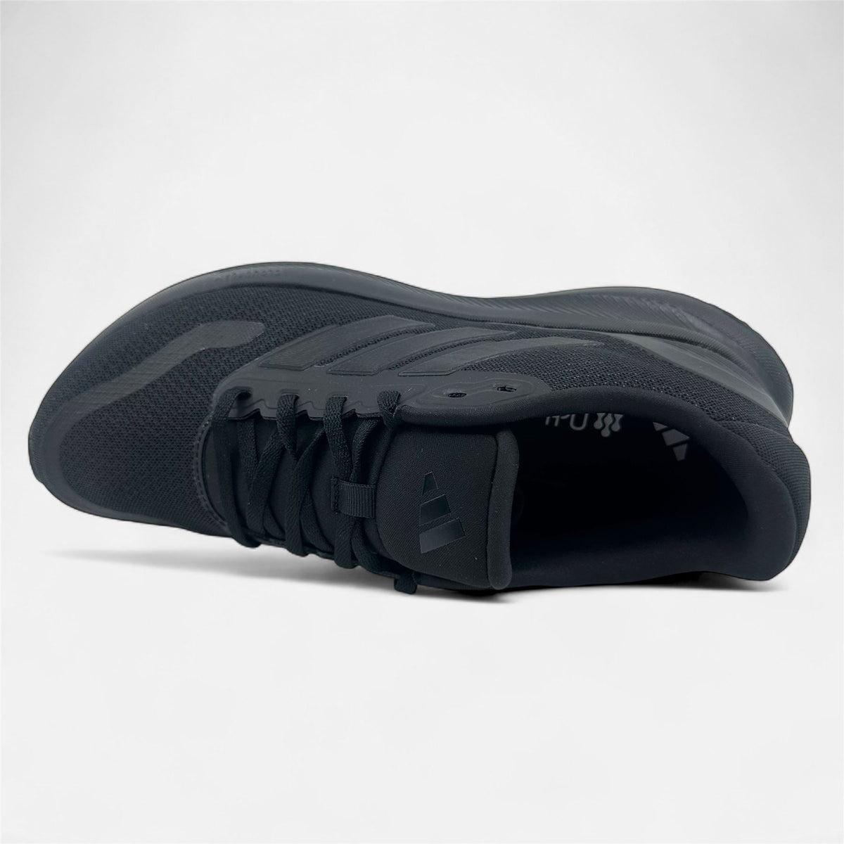 Adidas Runfalcon 5 Triple Black Womens Athletic Sneaker (IE8828)