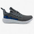 Adidas Kaptir 3.0 Grey Bright Royal Blue  Mens Athletic Sneaker (IF7315)