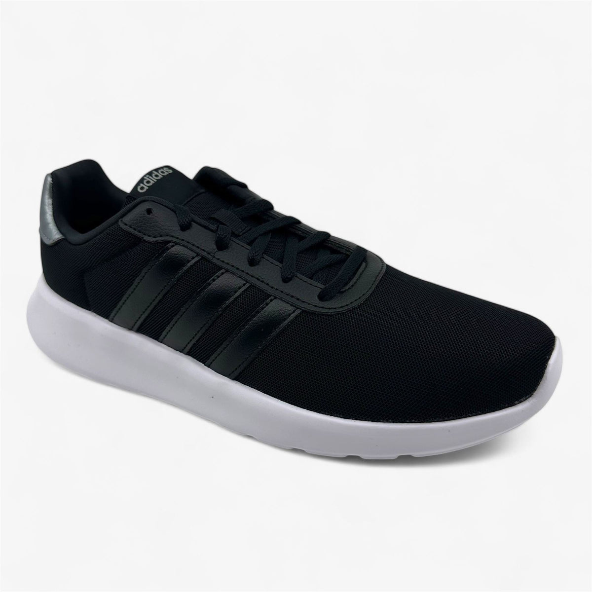 Adidas Lite Racer 3.0 Black White Womens Athletic Sneaker (GY0699)