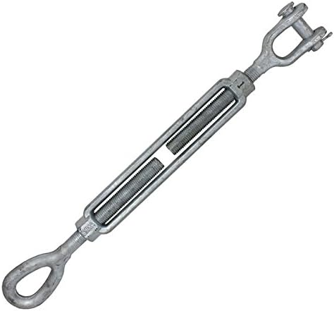 Galvanized Jaw and Eye Turnbuckle Pack of 2 K879137