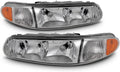 Headlights Replacement Driver Passenger Side L3710