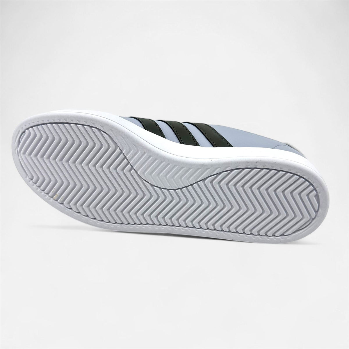 Adidas Grand Court 2.0 Halo Silver Shadow Olive Mens Athletic Sneaker (ID4468)