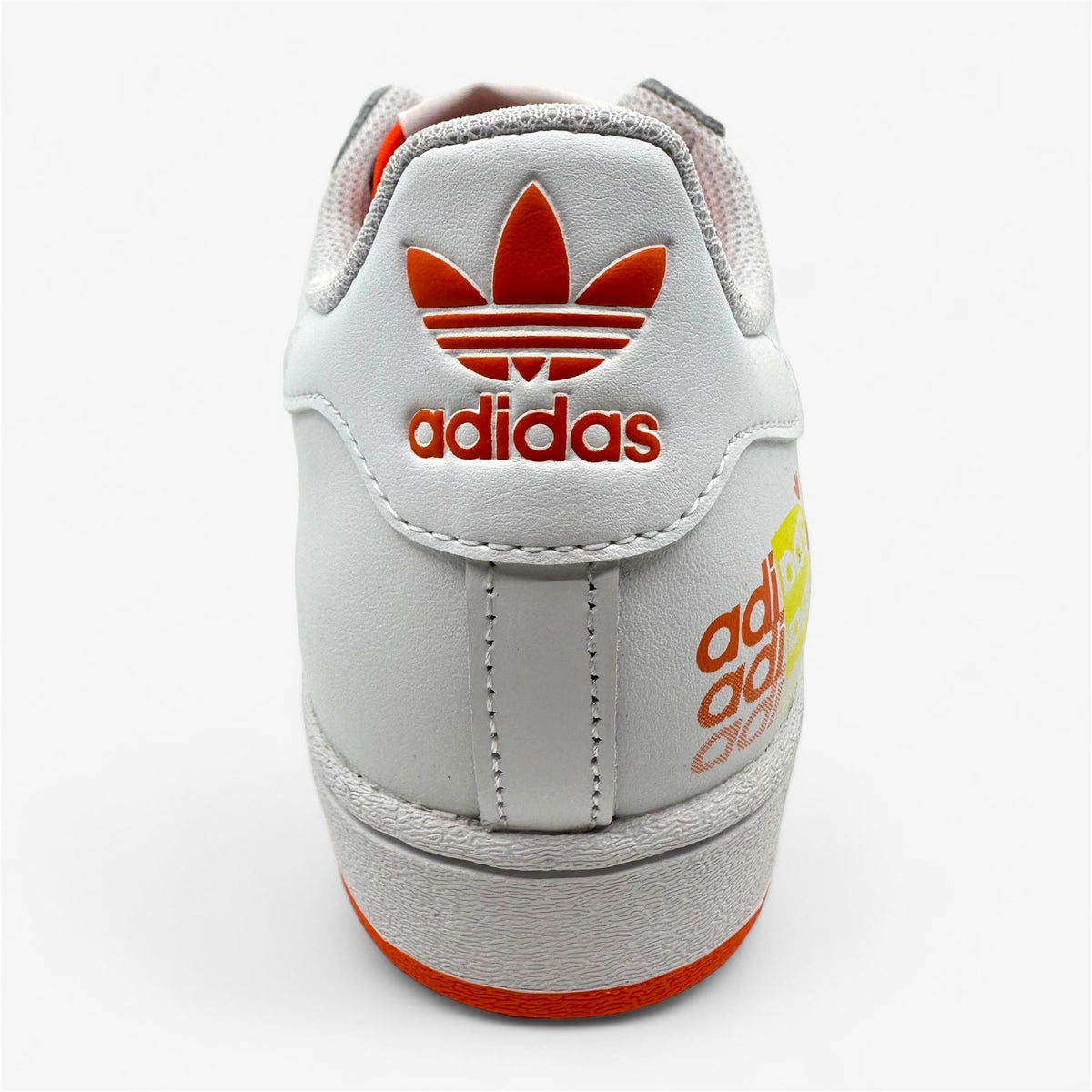 Adidas Superstar Y2K White Orange Mens Athletic Sneaker (GZ4748)