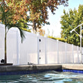White Vinyl Privacy Fence Gate Kit O307