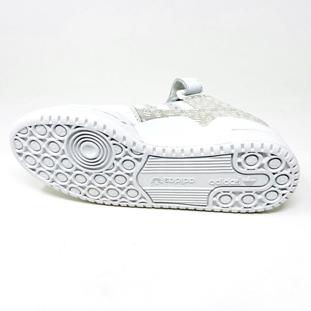 Adidas Originals Forum Low White Gray Womens Size 7 Trainer Sneakers BY9348