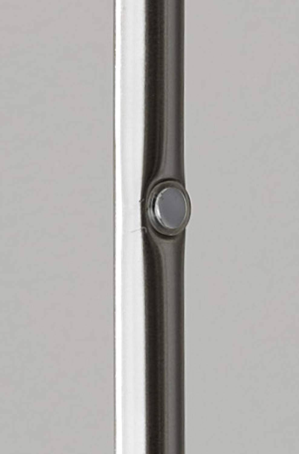 Brushed Steel LED Torchiere R77163