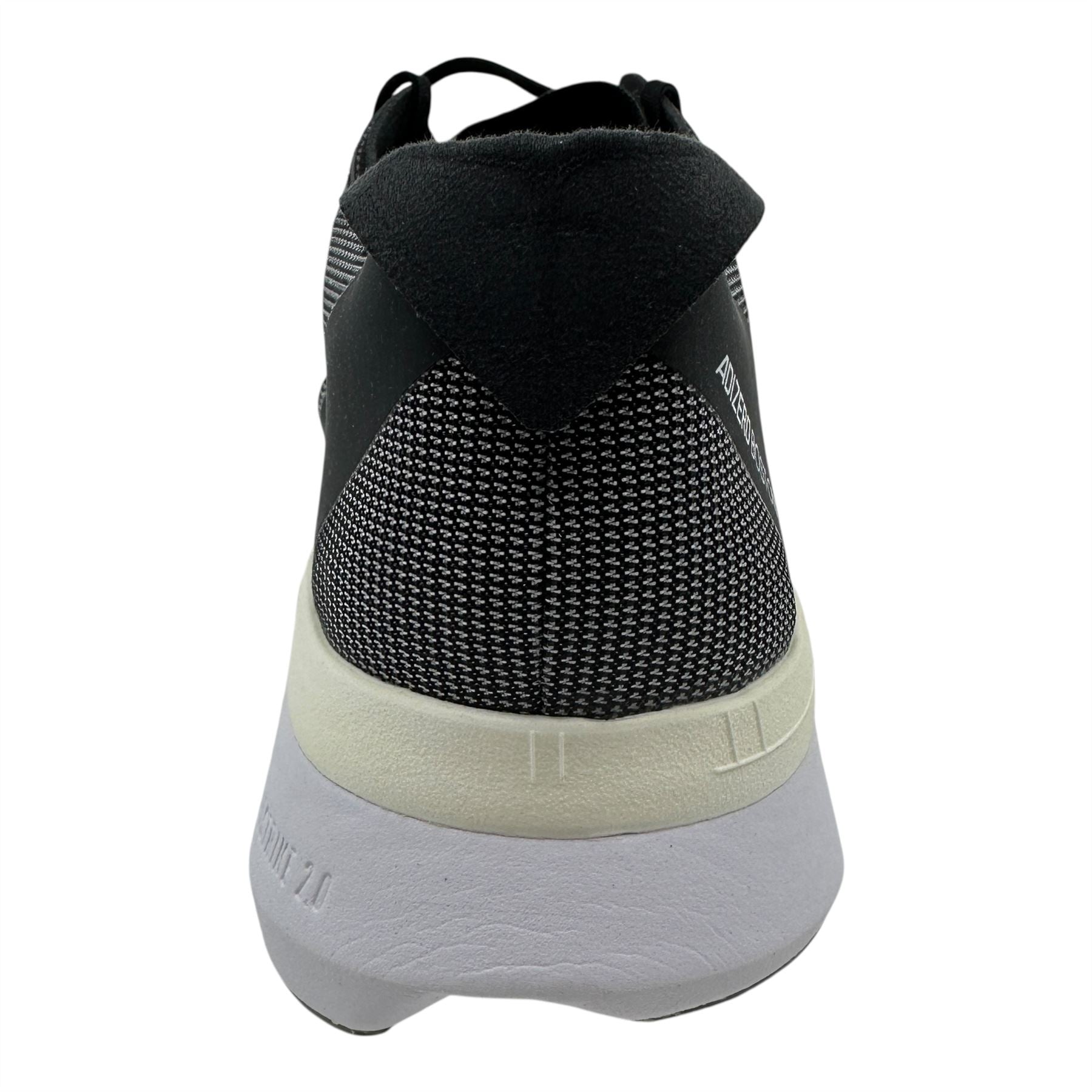 Adidas Adizero Boston 12 Black White Mens Athletic Sneaker (ID4234)