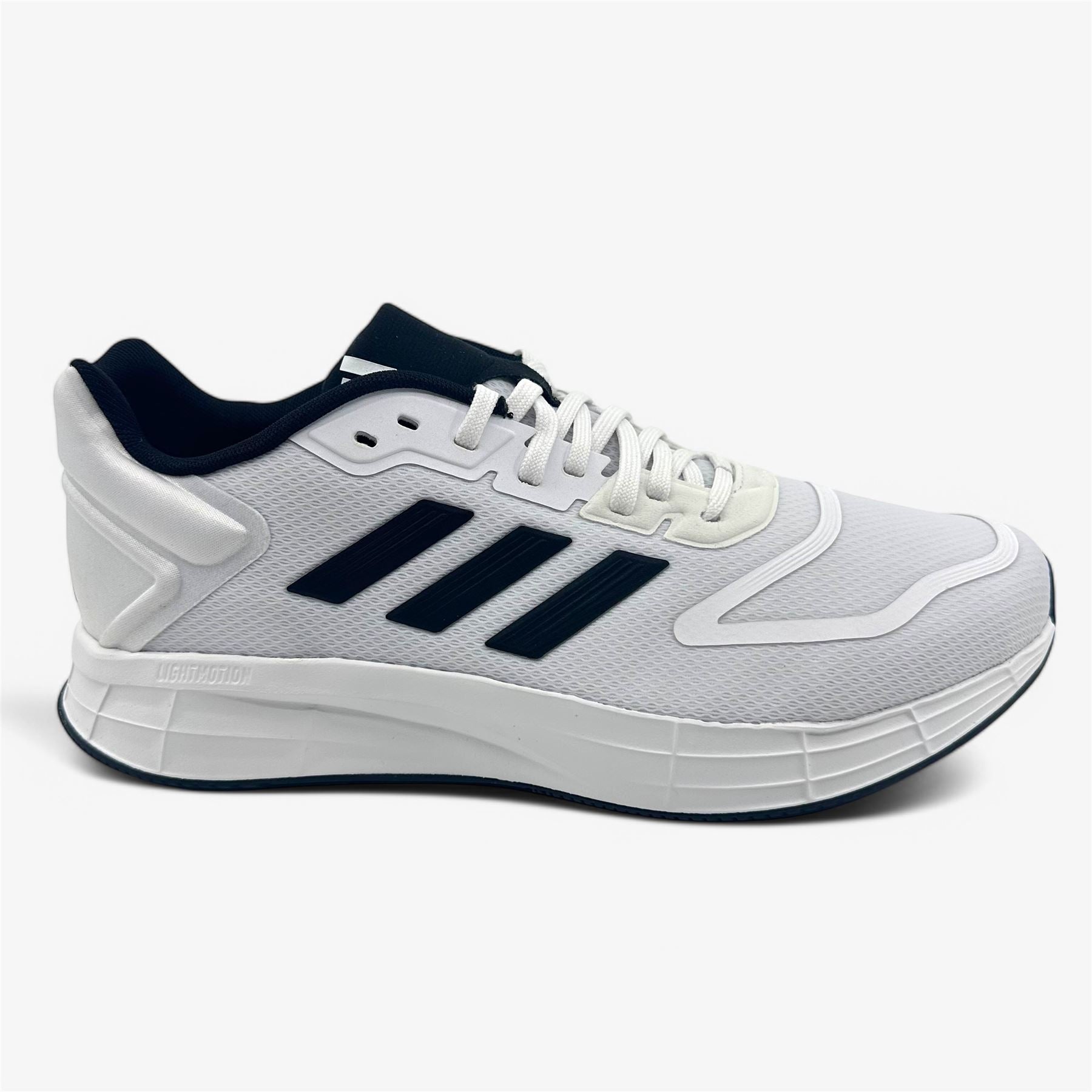 Adidas Duramo 10 Cloud White Core Black Mens Athletic Sneaker (HQ4130)