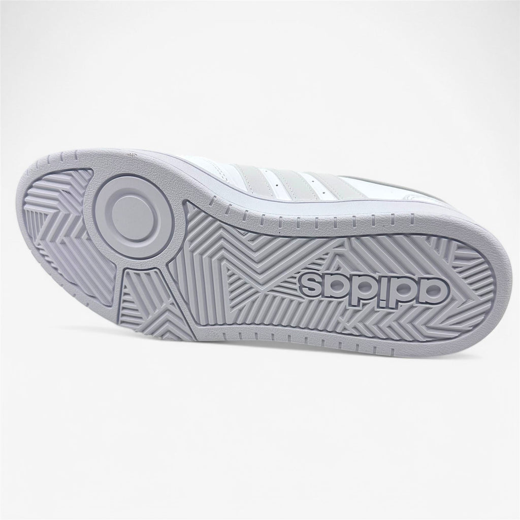 Adidas Hoops 3.0 Cloud White Dash Grey Womens Athletic Sneaker (GW3036)