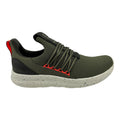 Adidas Lite Racer Adapt 7.0 Olive Strata Solar Red Mens Athletic Sneaker (IH7723)