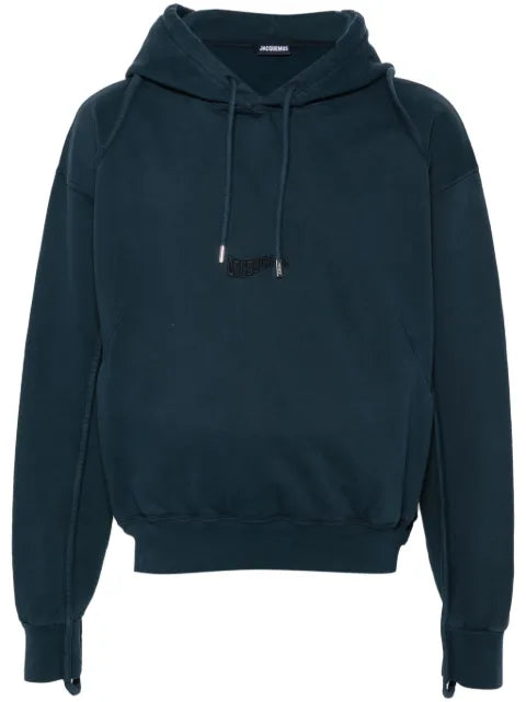Jacquemus Le Sweatshirt Camargue cotton top
