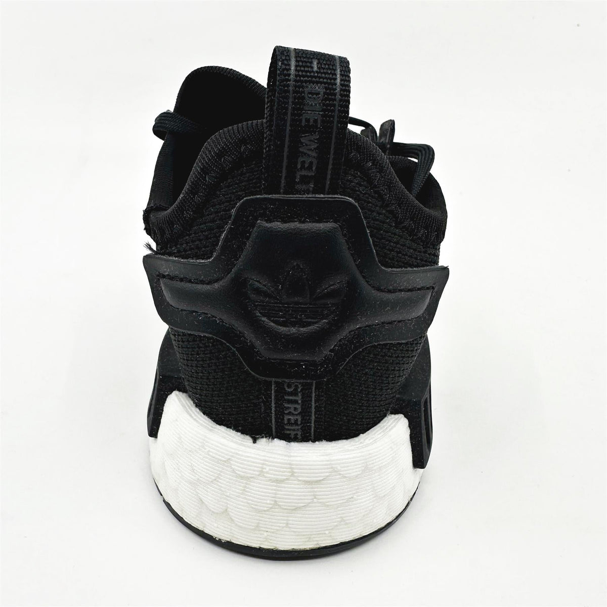 Adidas NMD R1 EL I Core Black White Toddler Athletic Sneaker H02345