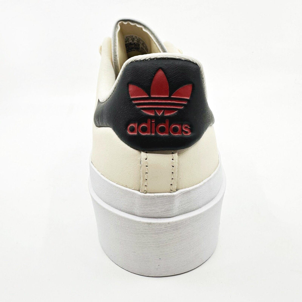 Adidas Originals Superstar Bonega Ivory Womens Platform Sneakers IF4827