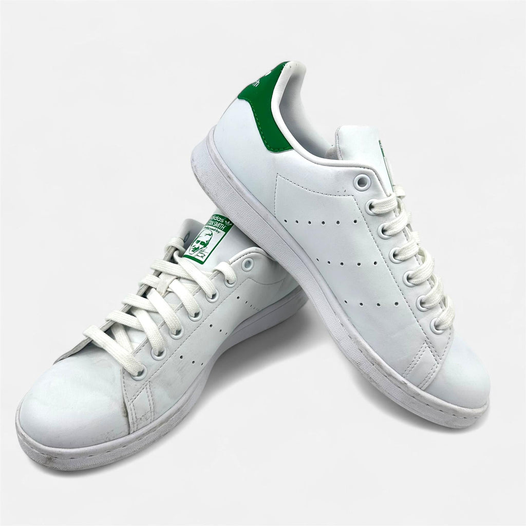 Adidas Stan Smith White Green Mens Size 8.5 Athletic Sneaker (FX5502)