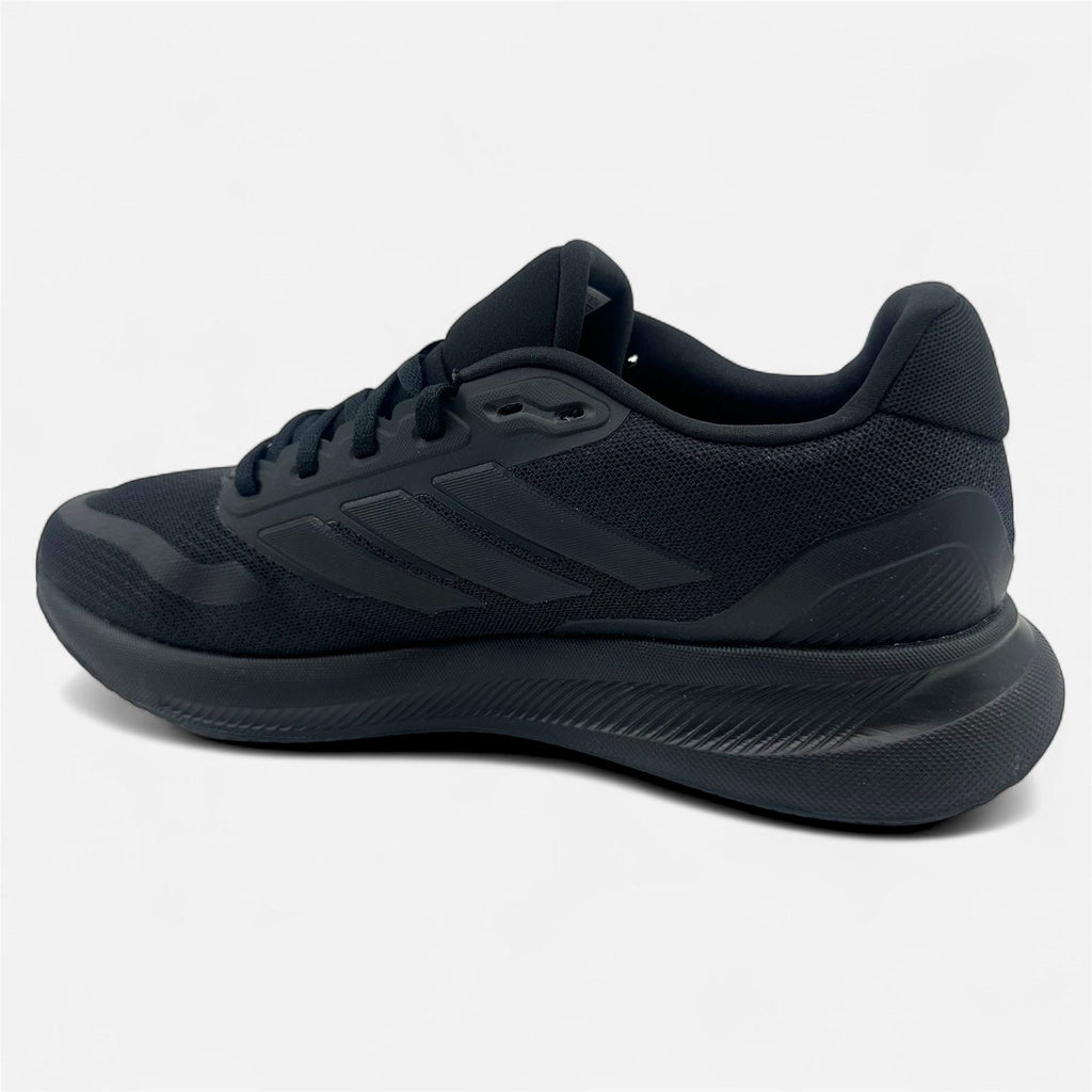 Adidas Runfalcon 5 Triple Black Womens Athletic Sneaker (IE8828)