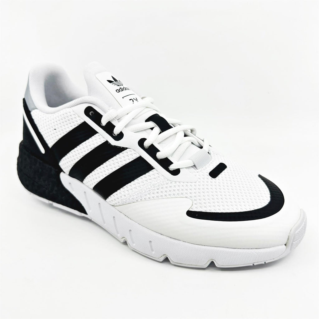 adidas ZX 1K Boost Cloud White Black Men Athletic Sneaker FX6510