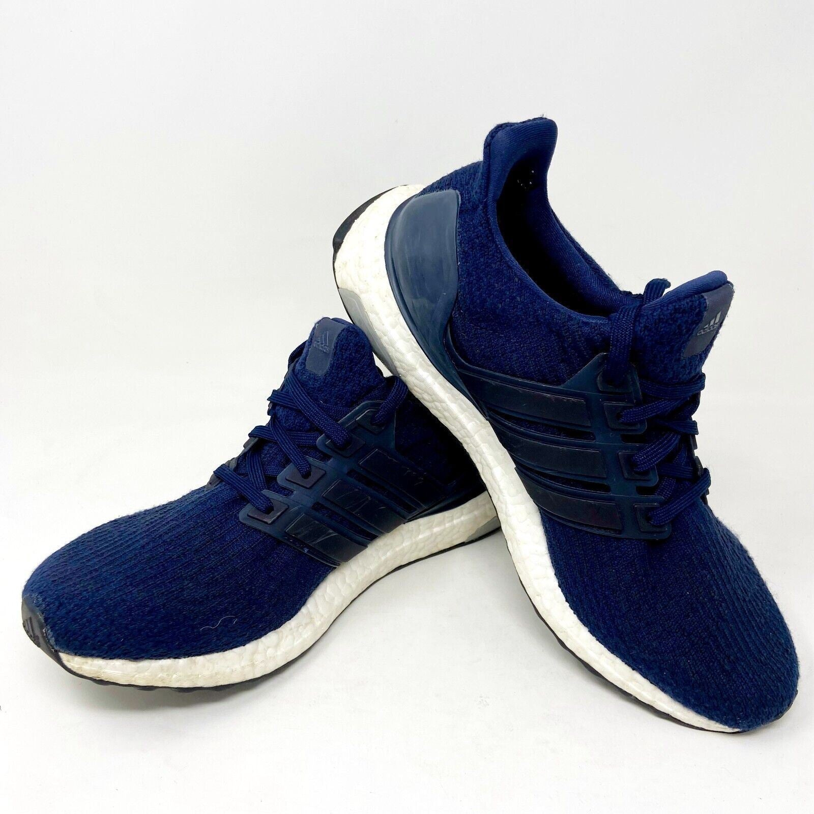 Adidas UltraBoost 3.0 Collegiate Navy Blue Mens Size 7.5 Sneakers BA8843