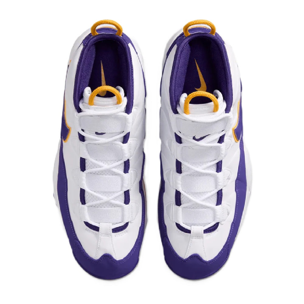 Men's Nike Air Max Uptempo "Lakers" White/Court Purple-White-White (311090 103)