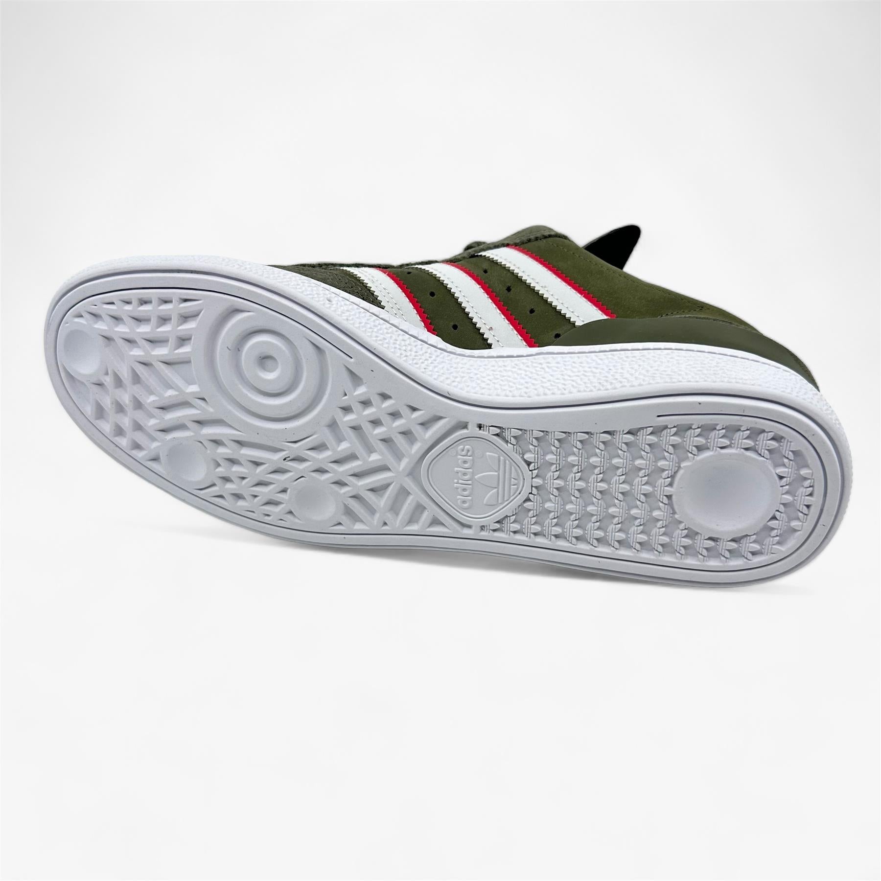 Adidas Busenitz Olive Strata Red Cloud White Mens Athletic Sneakers (ID3370)