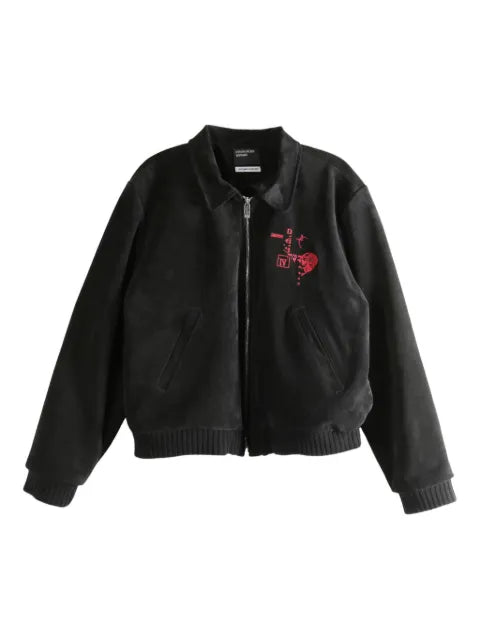 Enfants Riches Déprimés Constructivist suede jacket