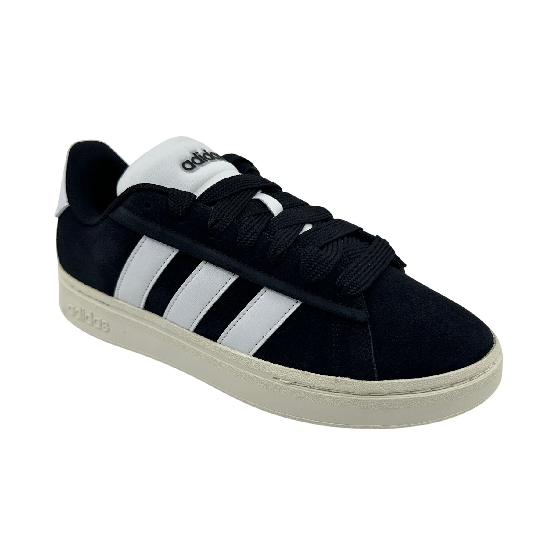 Adidas Grand Court Alpha 00s Black White Mens Athletic Sneaker (JH7235)