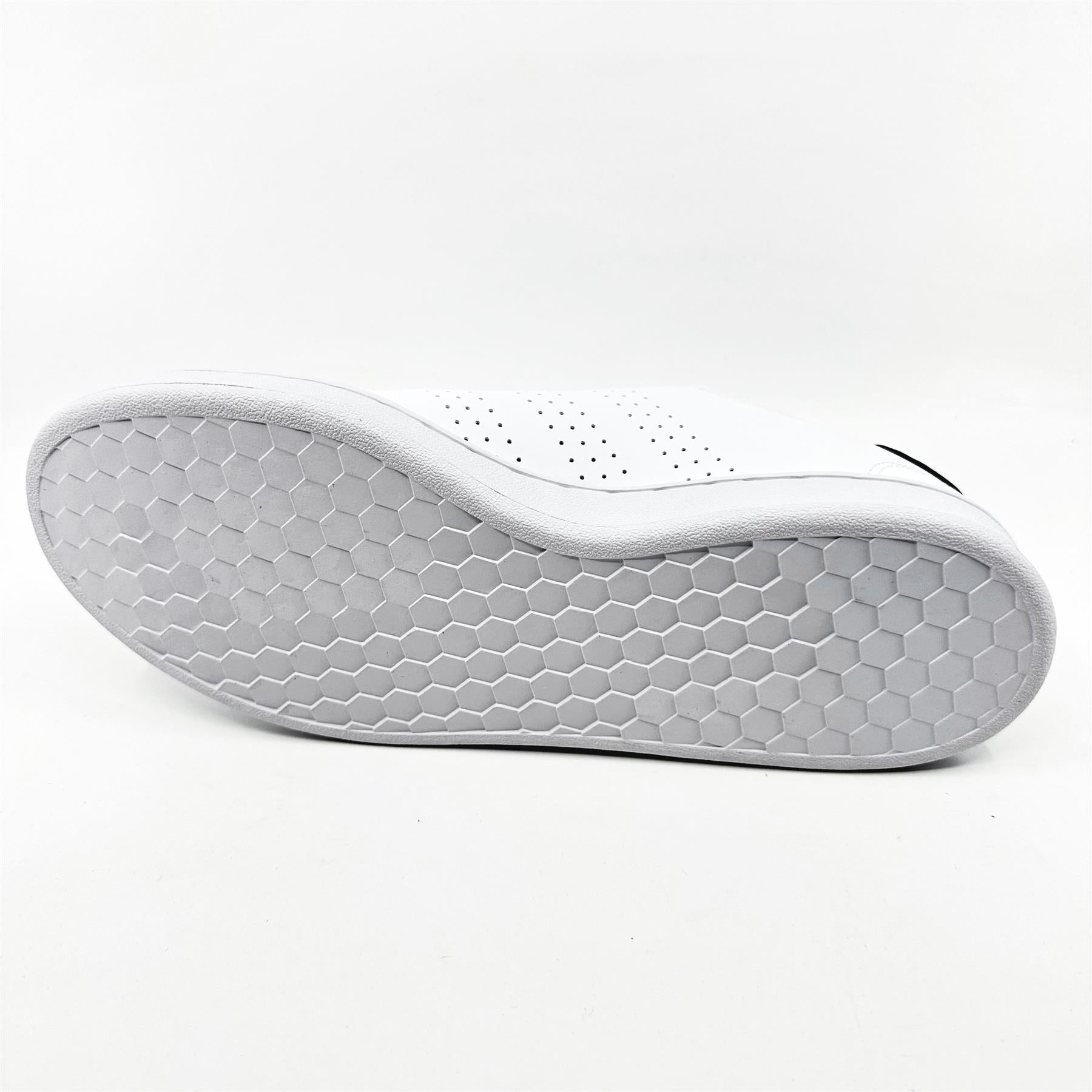 Adidas Advantage Cloud White Trace Grey Mens Athletic Sneakers (GW9161)