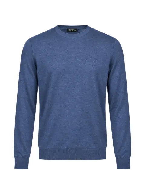 Zegna crew-neck long-sleeve sweater
