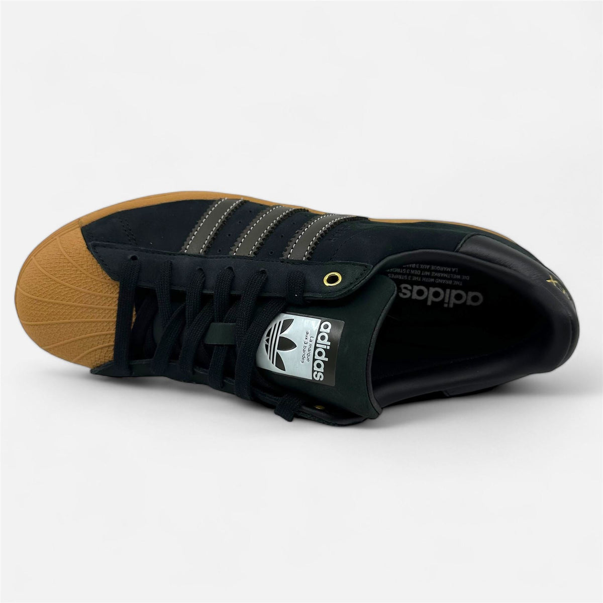 Adidas Superstar GTX Black Gum Mens Athletic Gore-Tex Sneaker (IF6161)