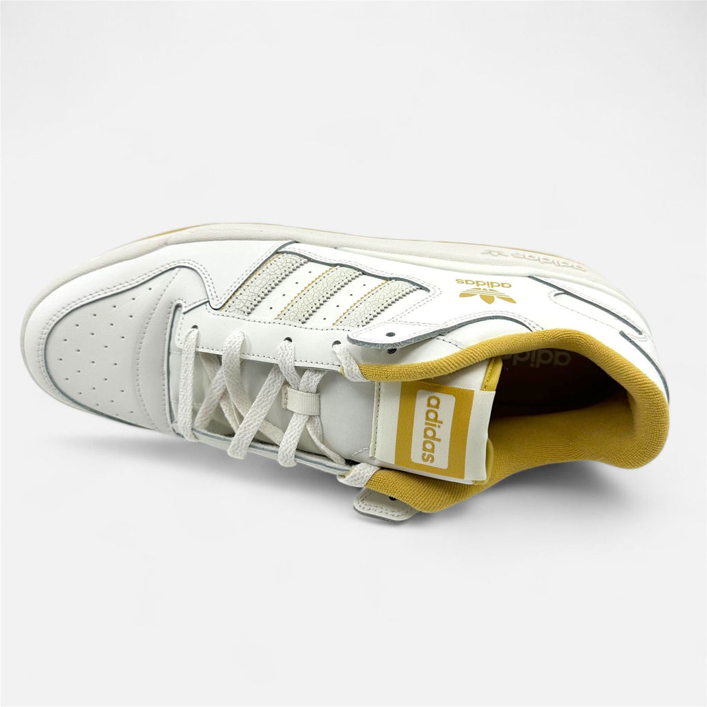 Adidas Forum Low CL Cloud White Oat Mens Size 13 Athletic Sneaker (IG3783)