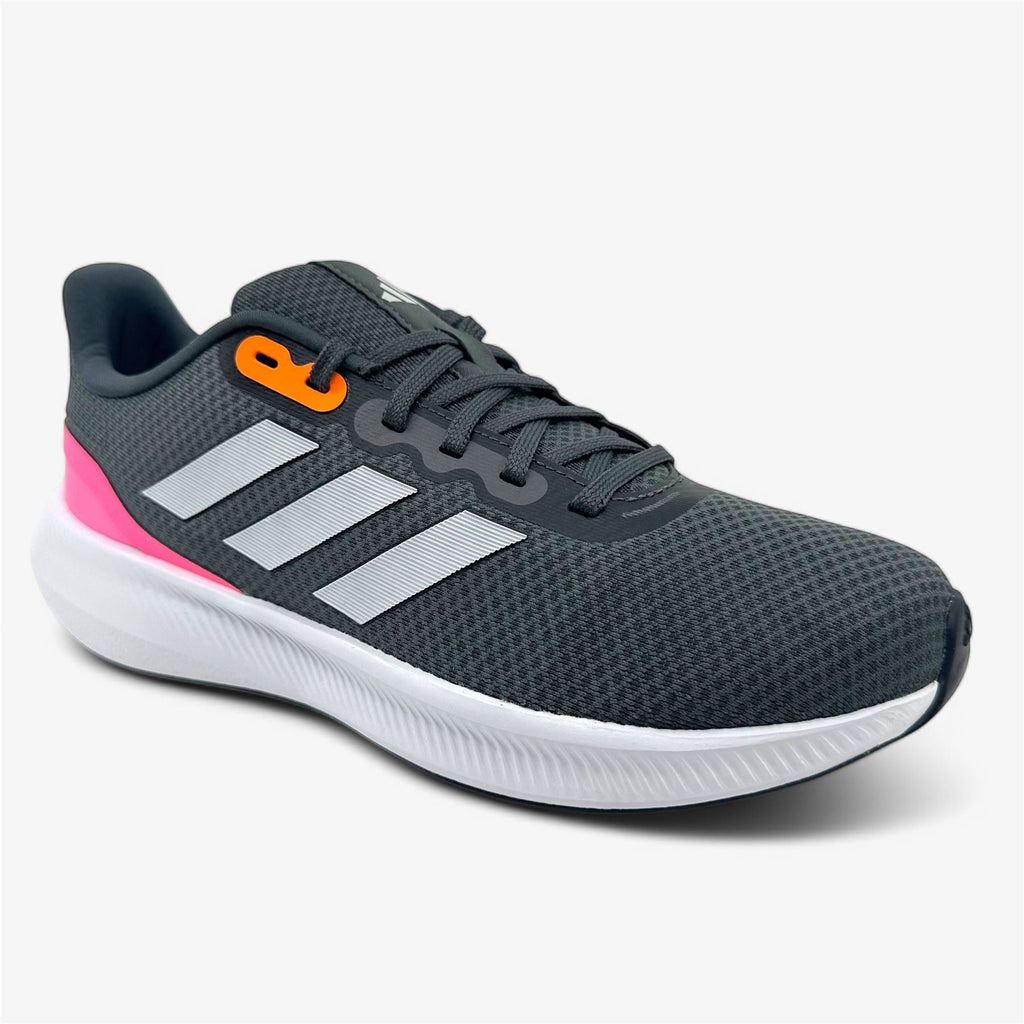 Adidas Runfalcon 3.0 Grey Beam Pink Womens Athletic Sneaker (HP7564)
