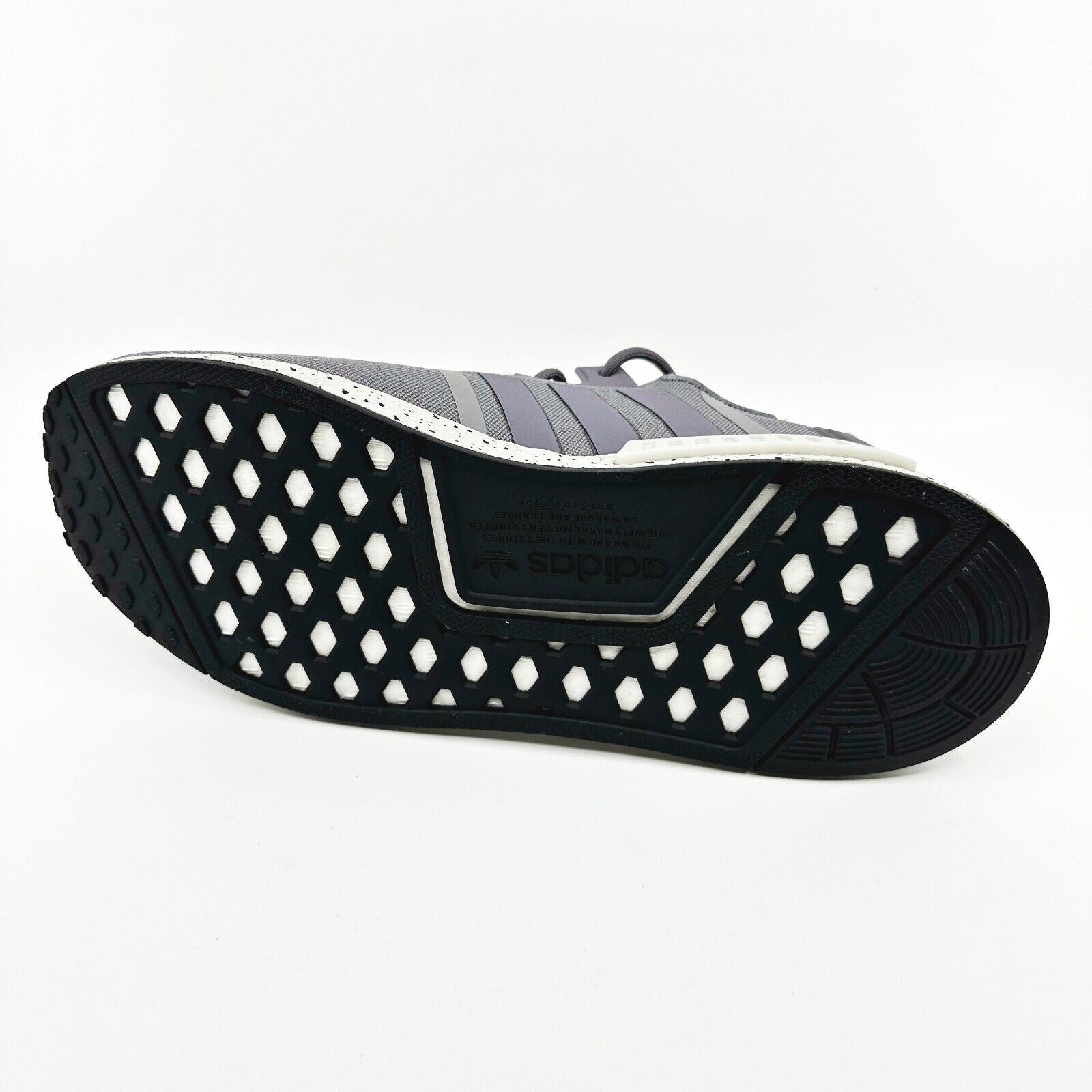 Adidas NMD R1 Trace Gray Speckle White Mens Sneakers GX9534