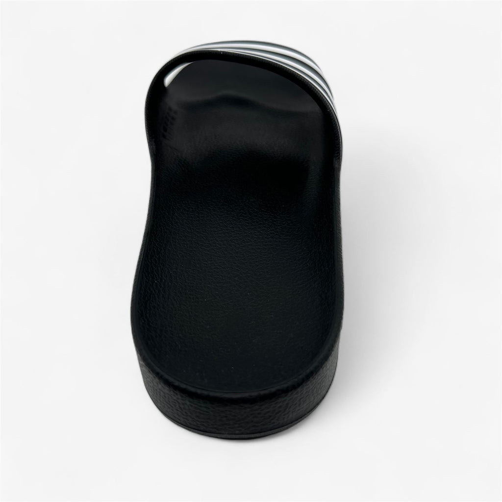 Adidas Adilette Aqua Black White Womens Athletic Slip-On (F35543)