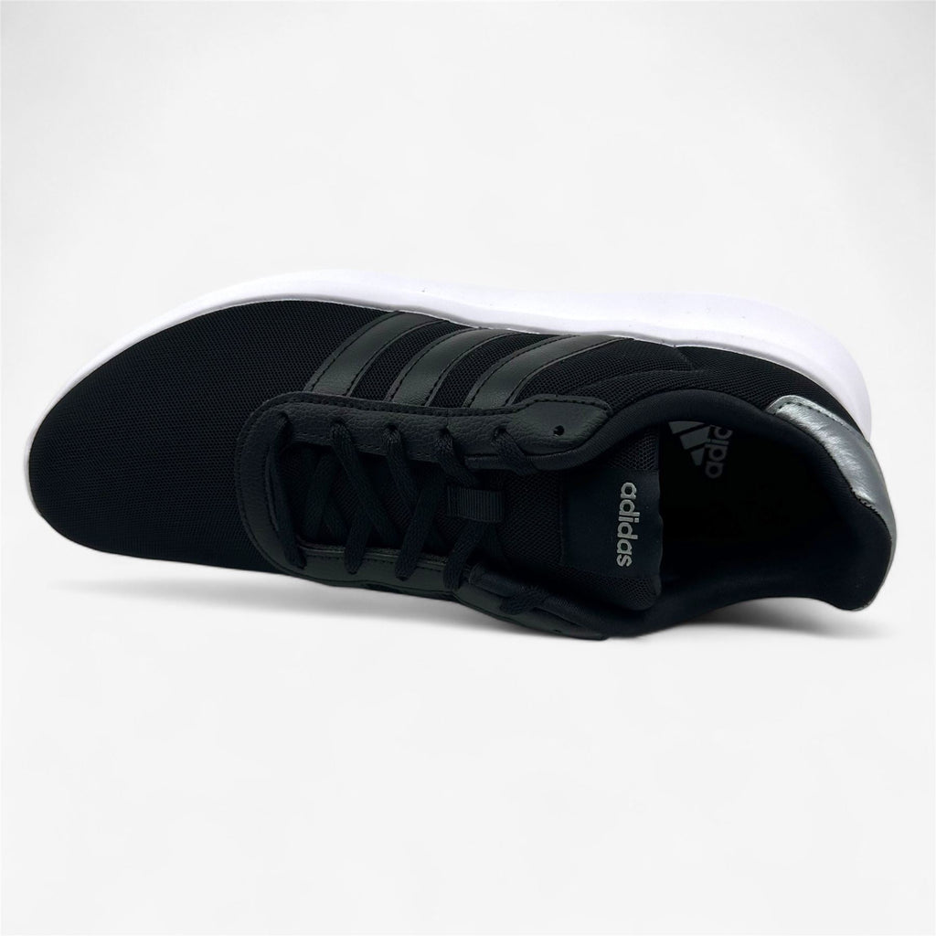 Adidas Lite Racer 3.0 Black White Womens Athletic Sneaker (GY0699)