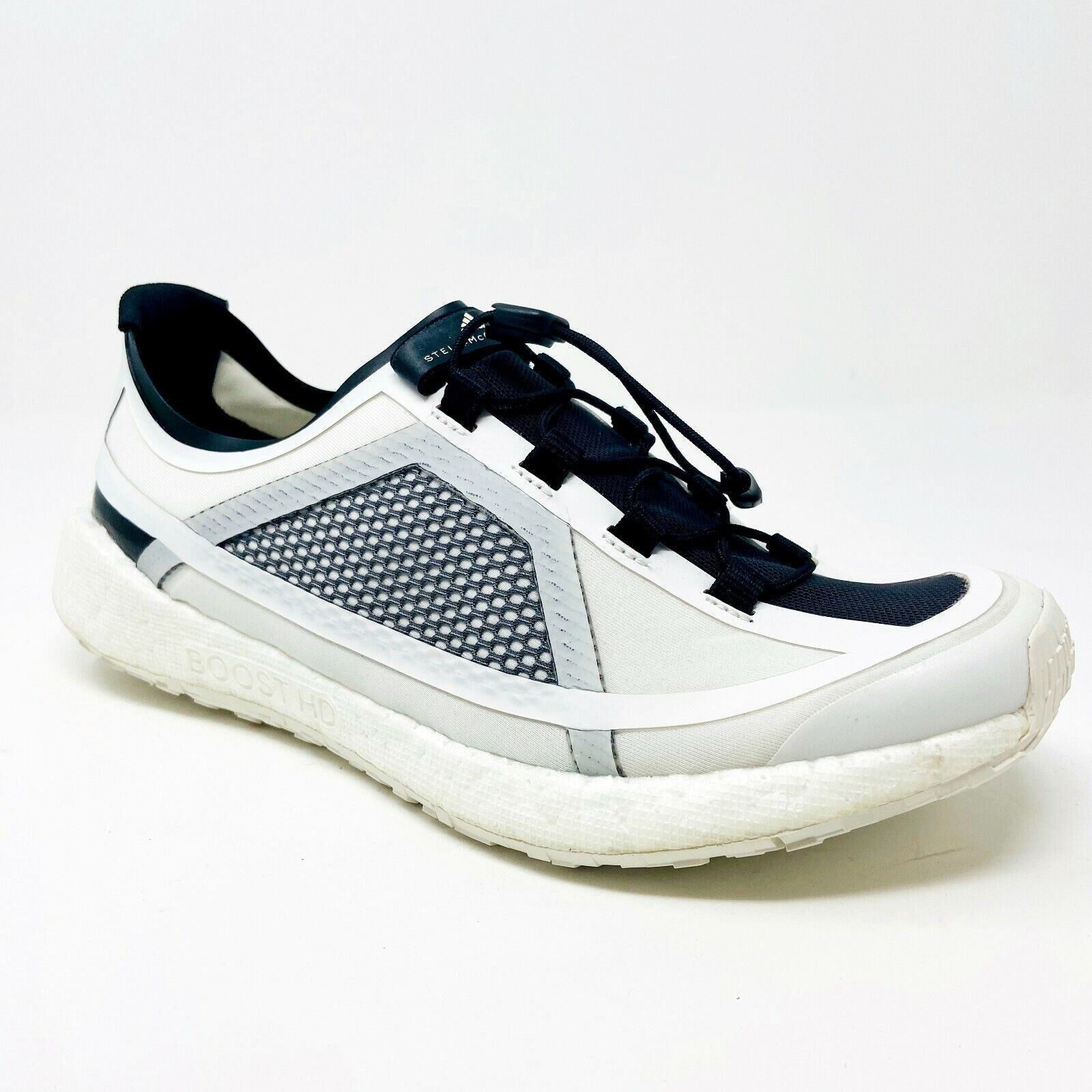 Adidas Stella McCartney PulseBoost HD White Black Womens Running Shoes G28329