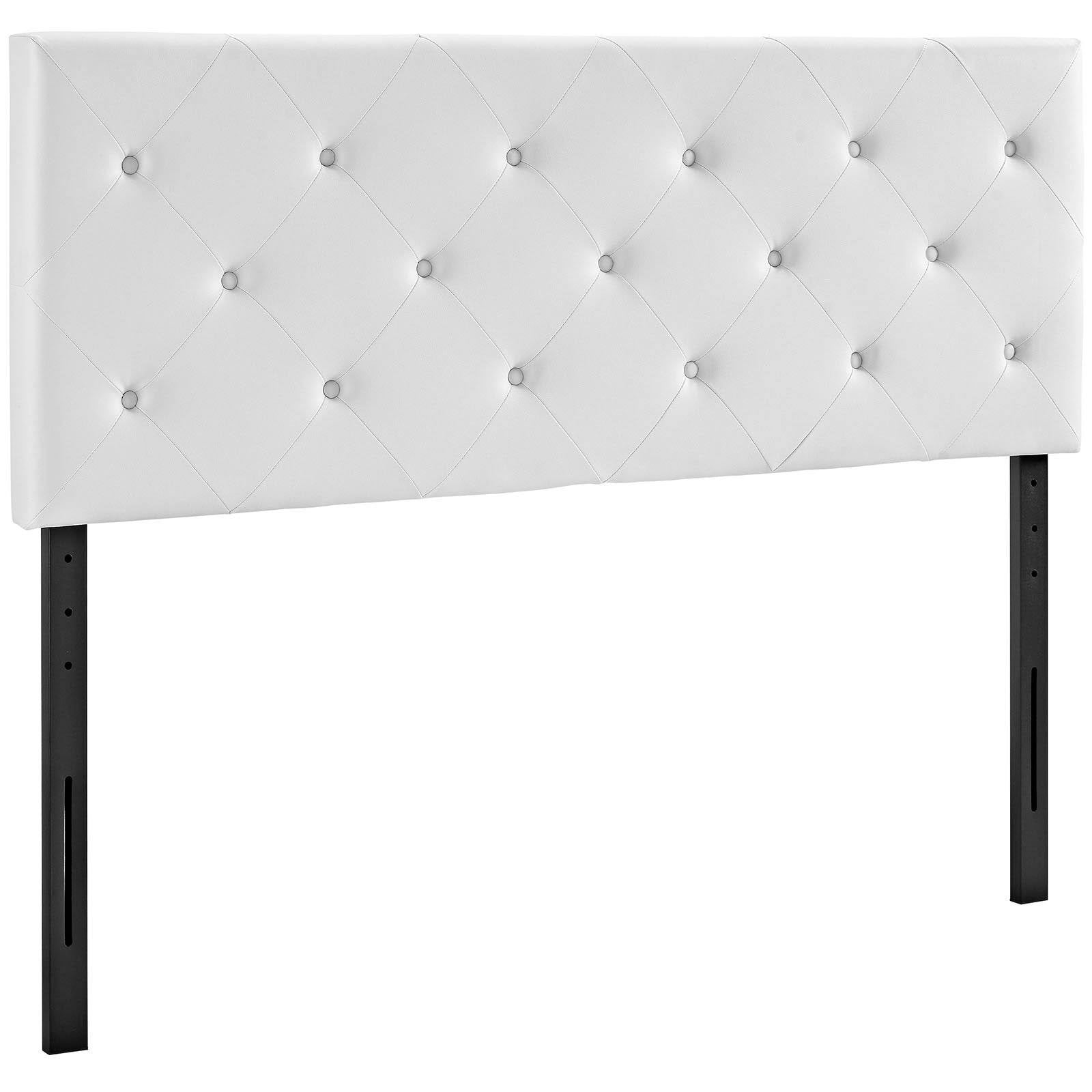 Black Full Vinyl Headboard T692056