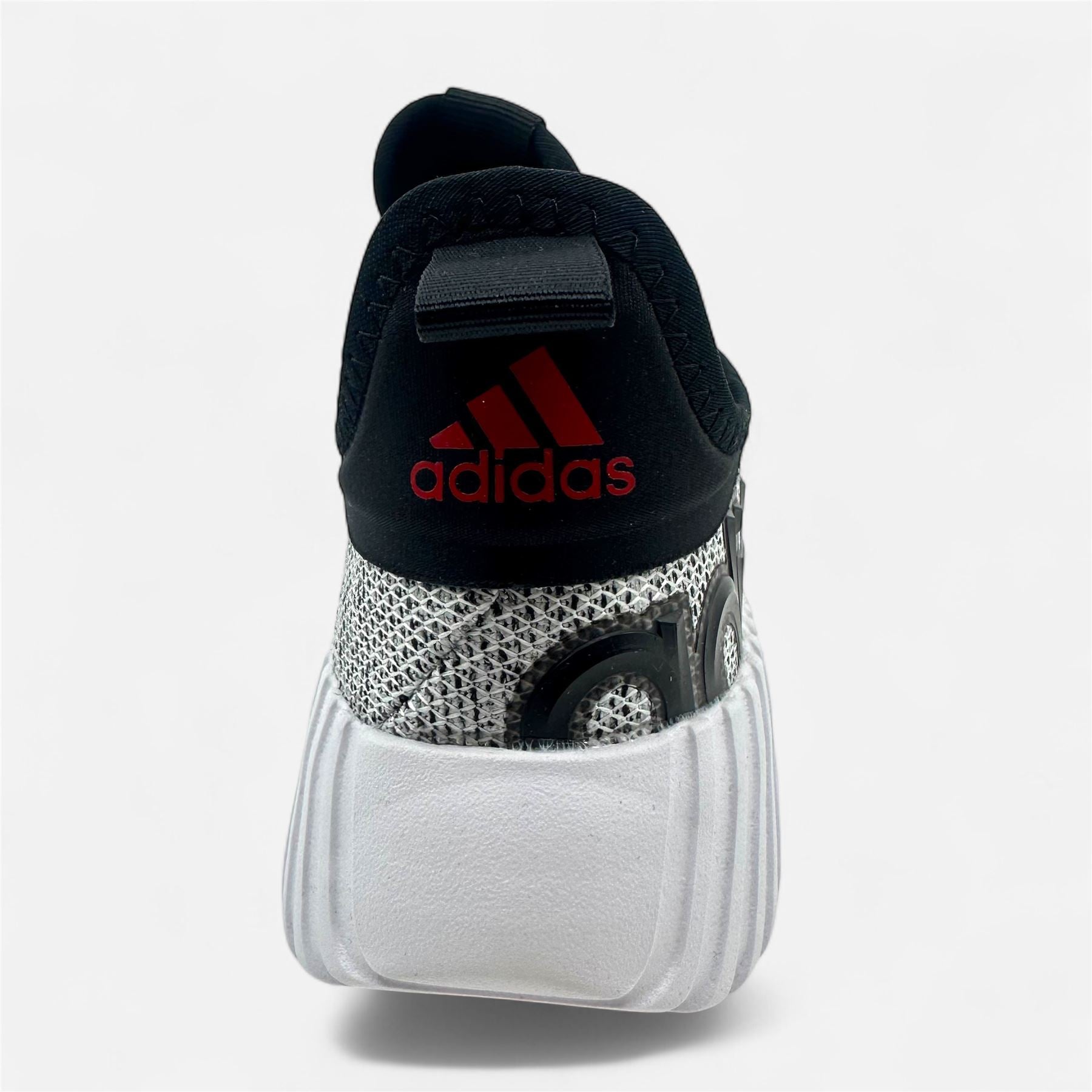 Adidas Kaptir 3.0 White Core Black Scarlet Mens Athletic Sneaker (IH4838)