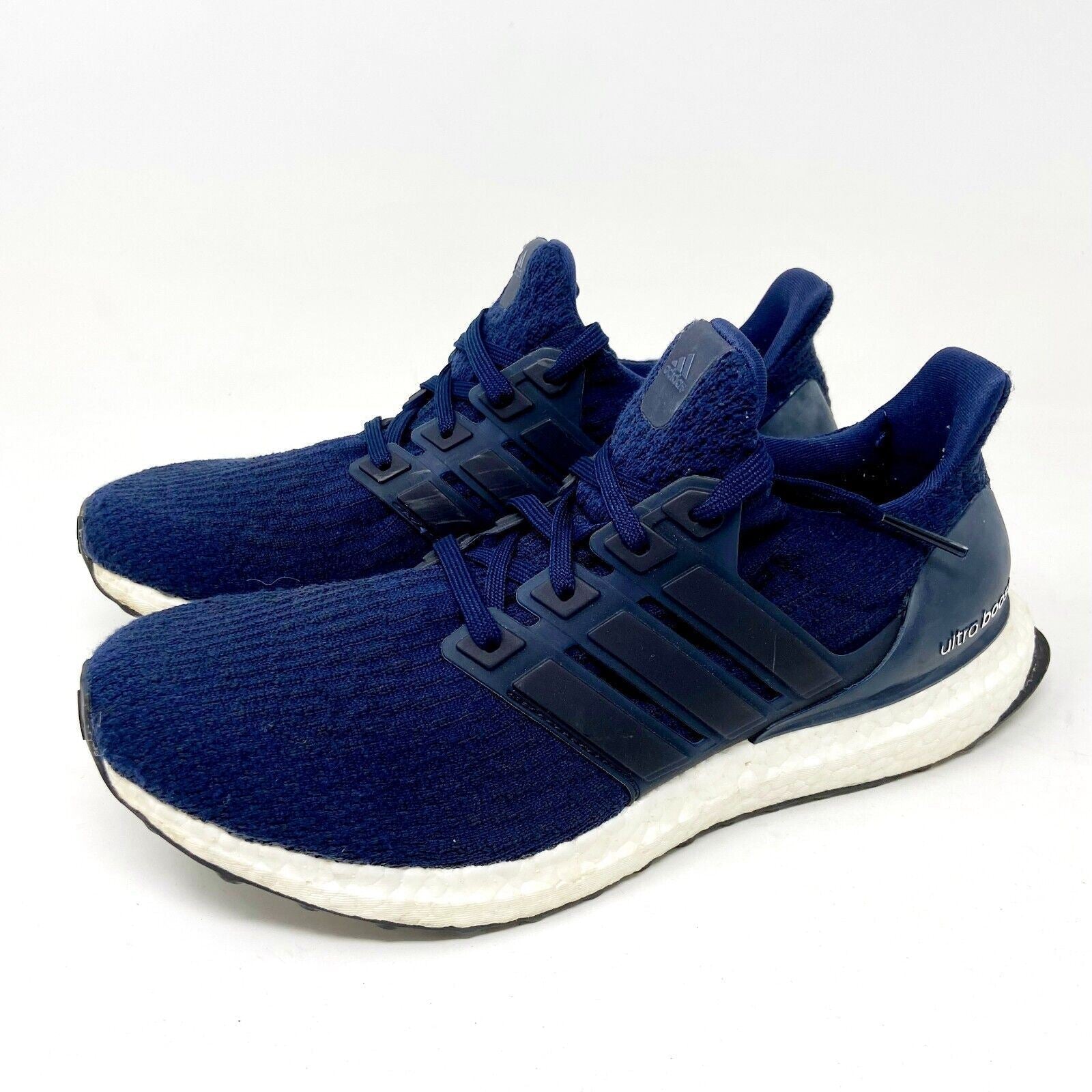 Adidas UltraBoost 3.0 Collegiate Navy Blue Mens Size 7.5 Sneakers BA8843