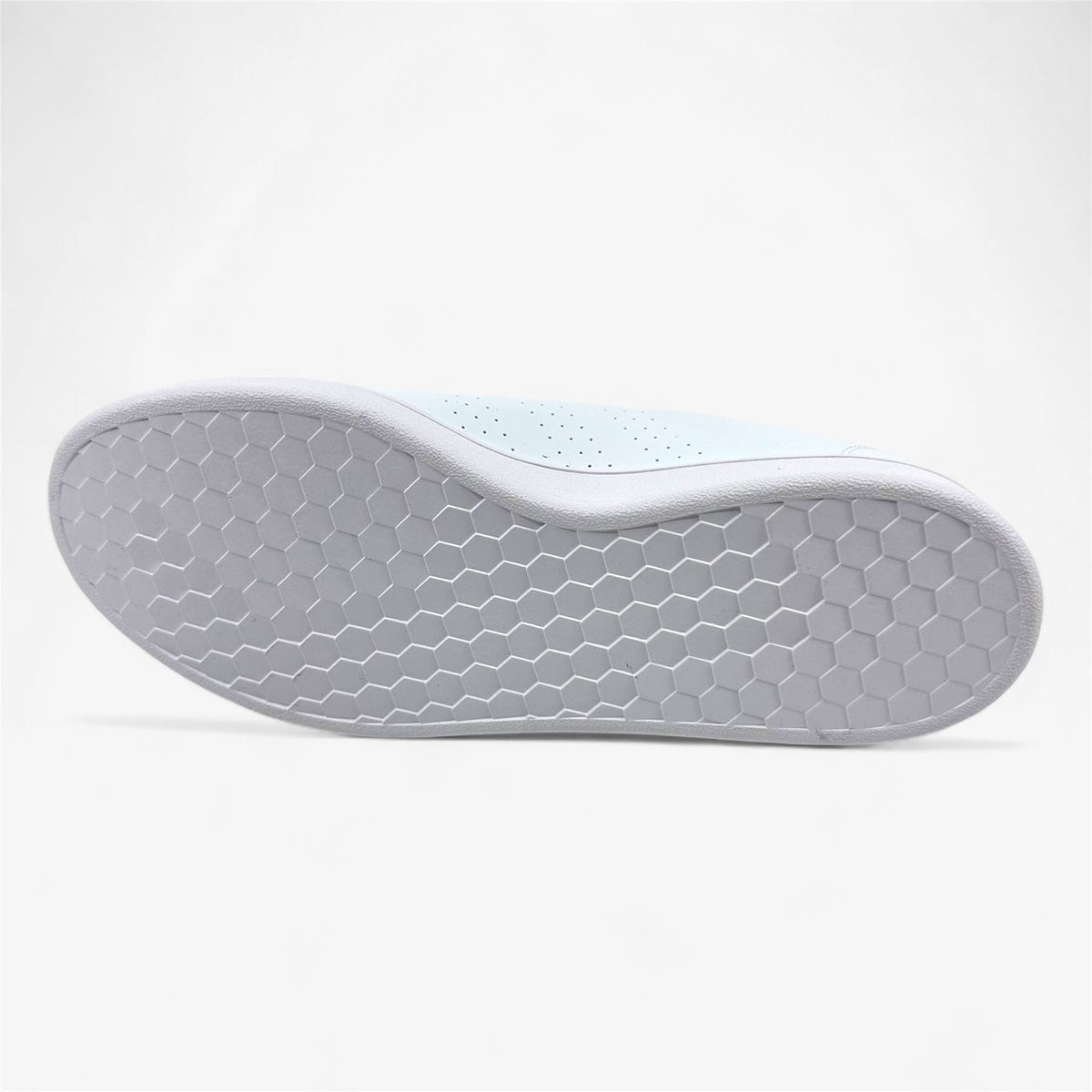 Adidas Advantage Base Cloud White Green Mens Athletic Sneaker (GW2063)
