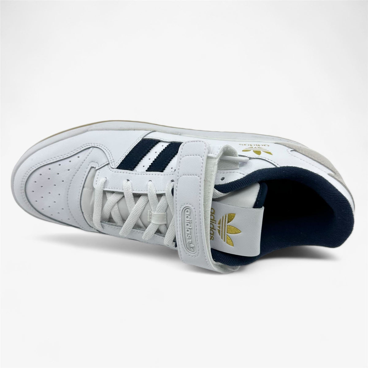 Adidas Forum Low White Navy Gum Mens Athletic Sneaker (GY2648)