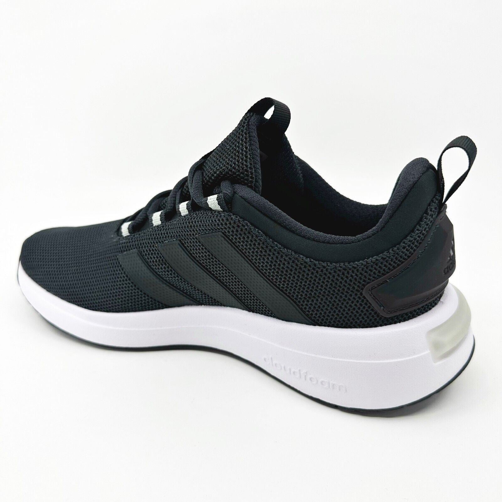 Adidas Racer TR23 Black White Blue Womens Running Shoes IG7343