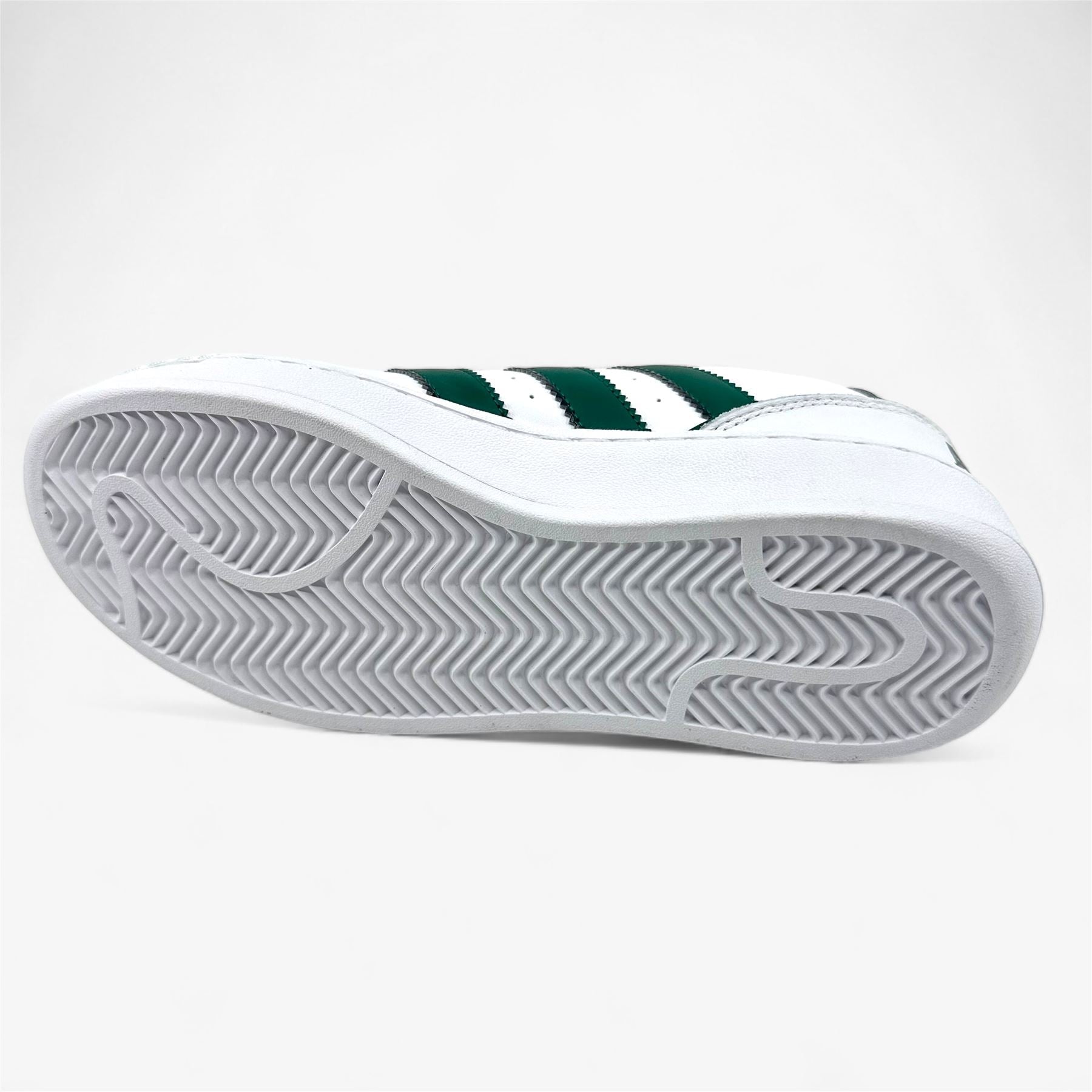 Adidas Superstar XLG White Collegiate Green Mens Athletic Sneaker (IE0760)