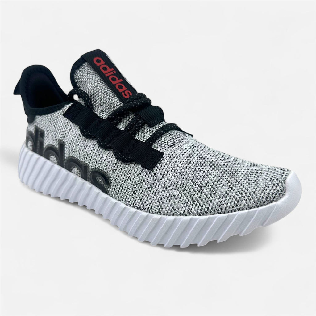 Adidas Kaptir 3.0 White Core Black Scarlet Mens Athletic Sneaker (IH4838)