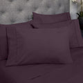Purple 6-Piece Deep Pocket Sheet Set F4916
