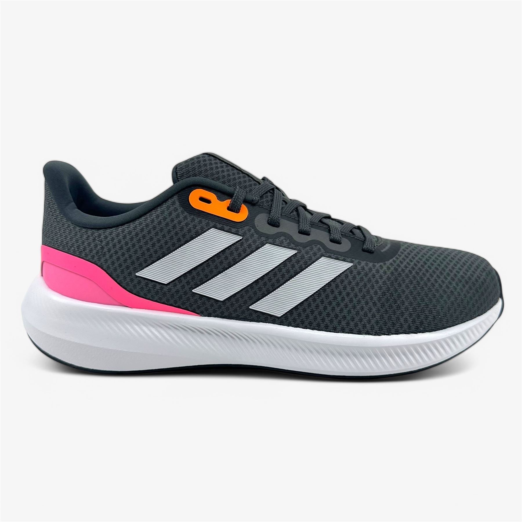 Adidas Runfalcon 3.0 Grey Beam Pink Womens Athletic Sneaker (HP7564)